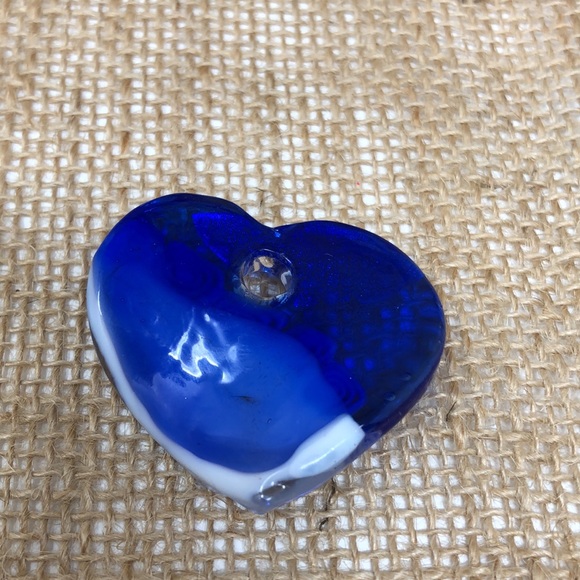 Lamp Work Glass Pendants set of 3 - Picture 4 of 4